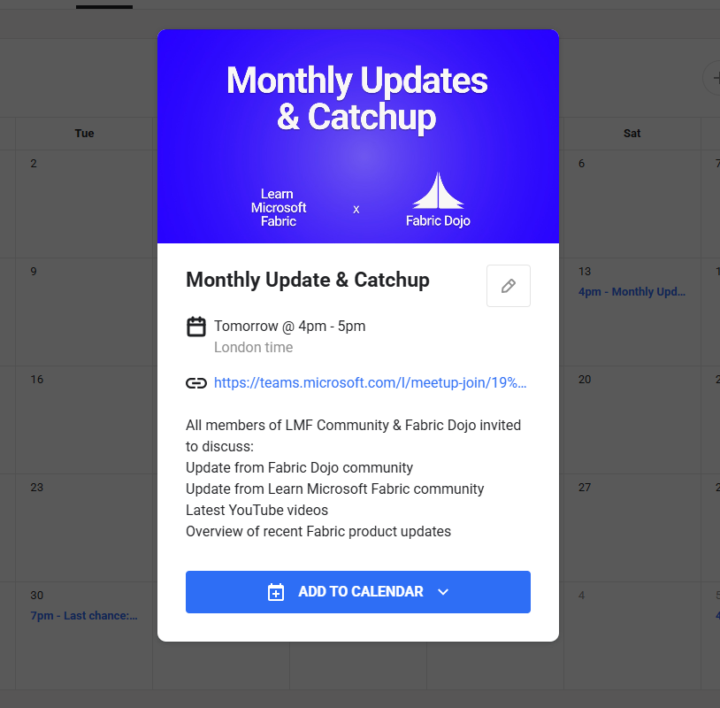 📞 Reminder: LIVE CALL tomorrow (Saturday!) Monthly Community Updates & Catchup