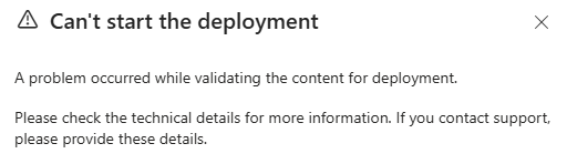 Issue when deploying Lakehouse to another workspace