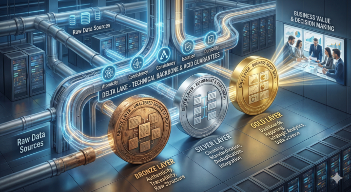 𝗠𝗲𝗱𝗮𝗹𝗹𝗶𝗼𝗻 𝗔𝗿𝗰𝗵𝗶𝘁𝗲𝗰𝘁𝘂𝗿𝗲: 𝗙𝗿𝗼𝗺 𝗥𝗮𝘄 𝗗𝗮𝘁𝗮 𝘁𝗼 𝗕𝘂𝘀𝗶𝗻𝗲𝘀𝘀 𝗩𝗮𝗹𝘂𝗲