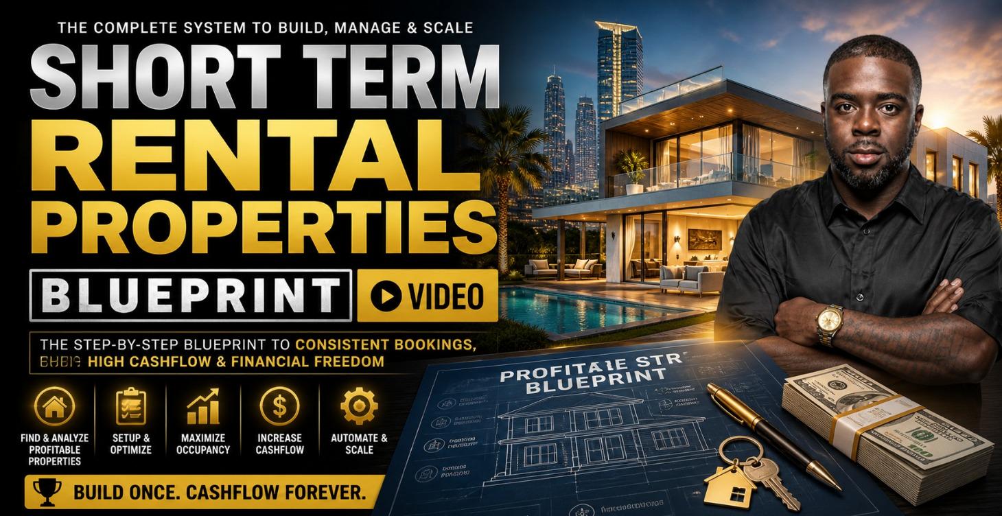 SHORT TERM RENTAL PROPERTIES BLUEPRINT VIDEO