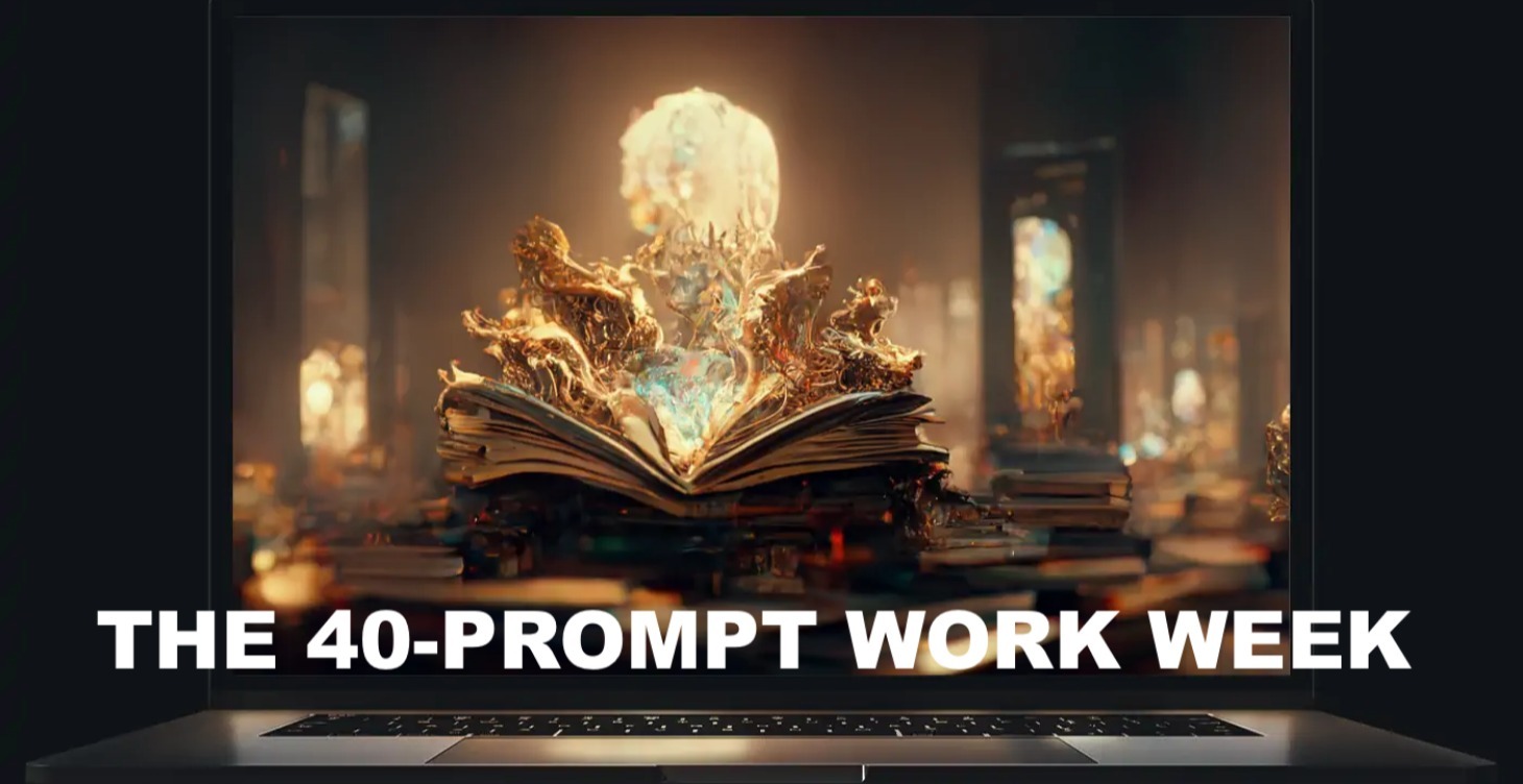 FREE eBook - The 40 Prompt Work Week