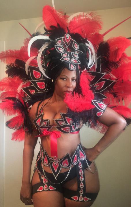 One of my first carnival costumes