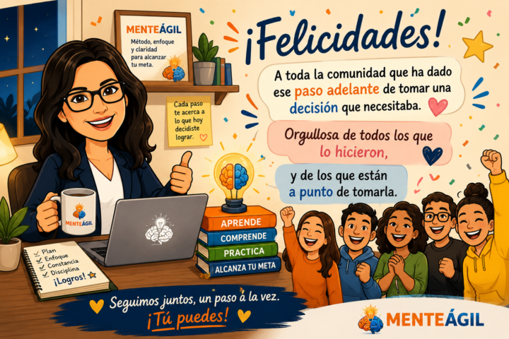 Felicidades a todos por dar un paso adelante!