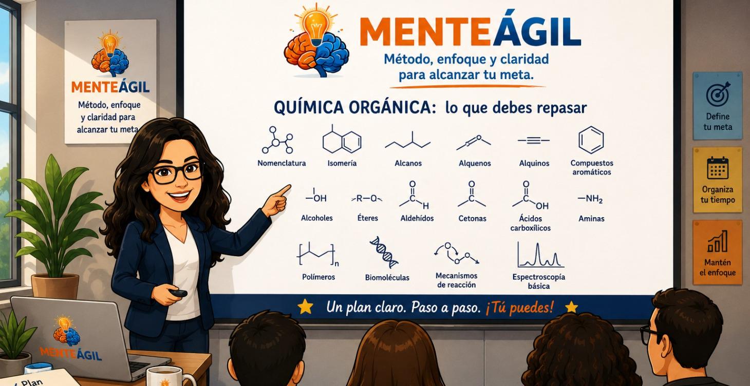 Cómo repasar Química Orgánica para tu Reválida