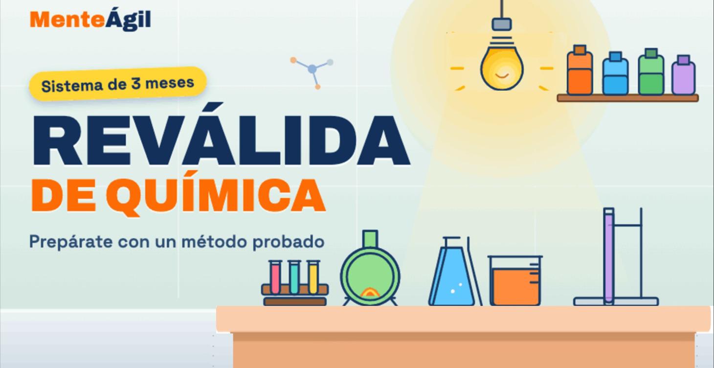 CÓMO PREPARARTE PARA LA REVÁLIDA DE QUÍMICA