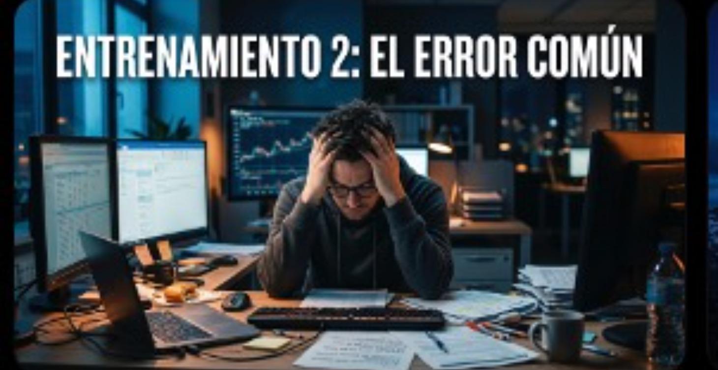 Entrenamiento 2. El error común