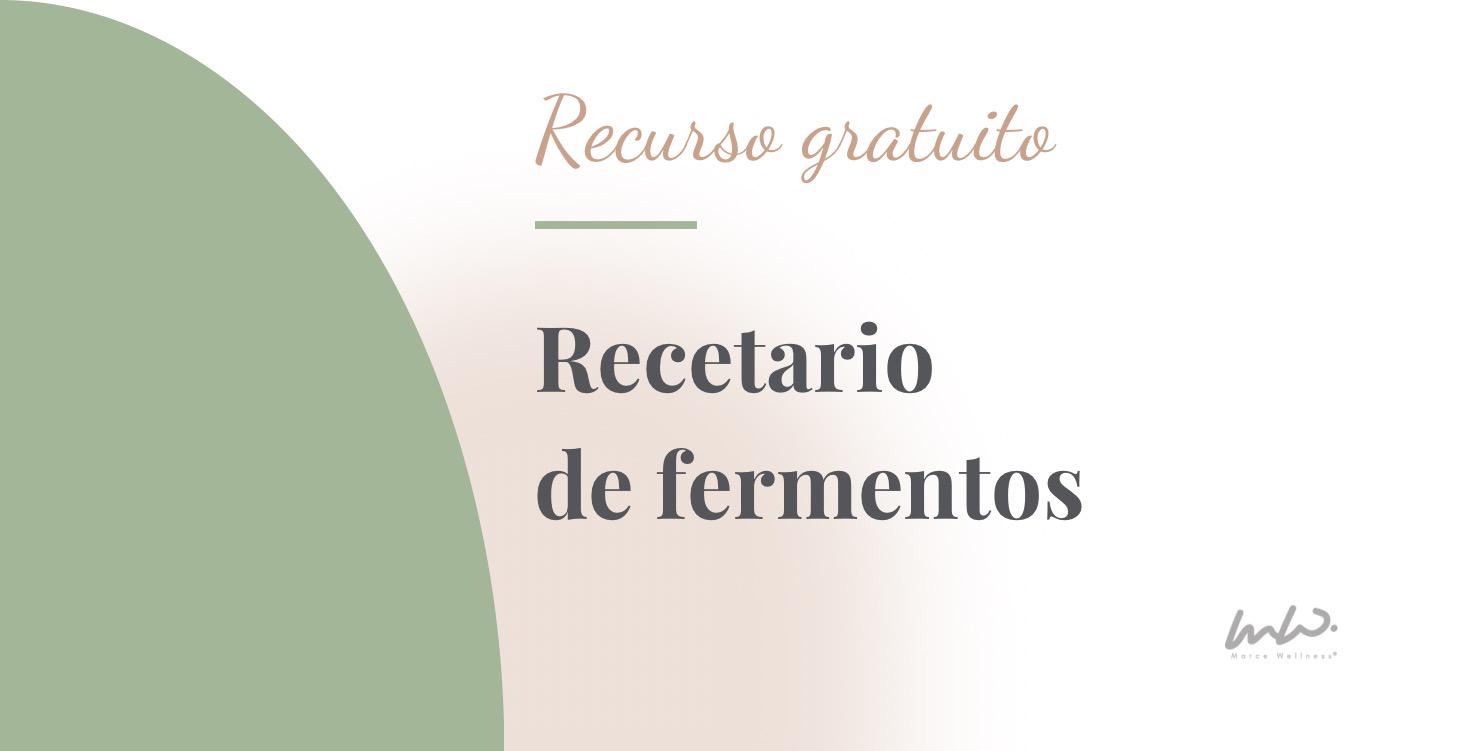 Recetario de fermentos