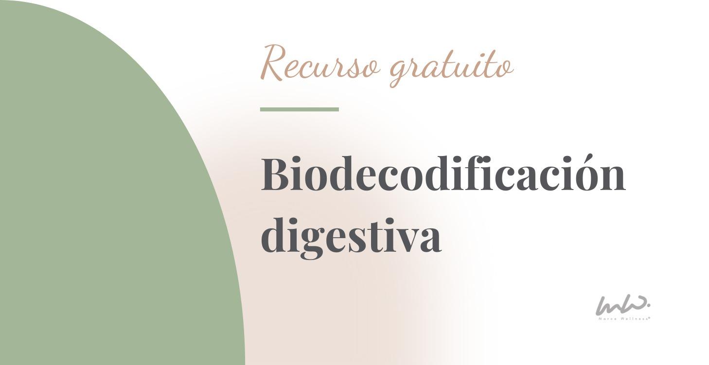 Biodecodificación digestiva