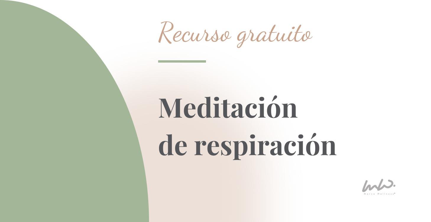 Meditación de respiración