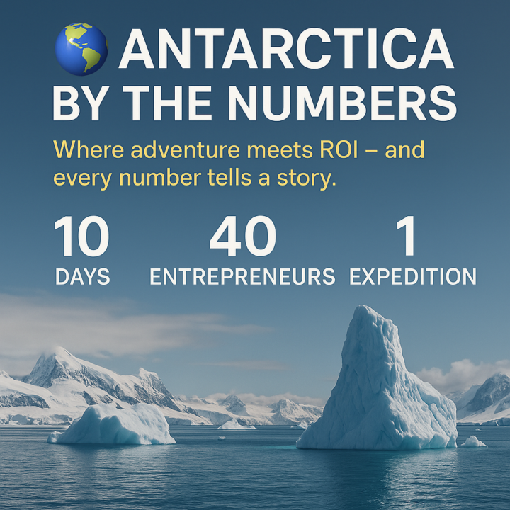 🌍🧊  ANTARCTICA BY THE NUMBERS