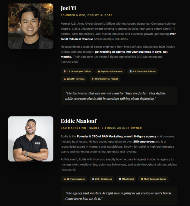 Launch your AI Bot Biz Workshop (40% Sold Out)