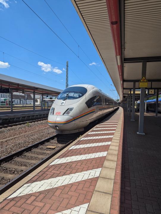 Today, I was on the mooove on D-bahns