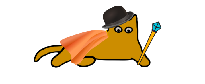 Just made a Cape Hat Cat with a Scepter