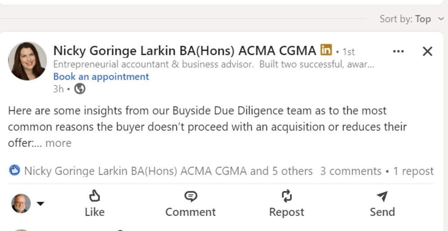 LinkedIn Feed