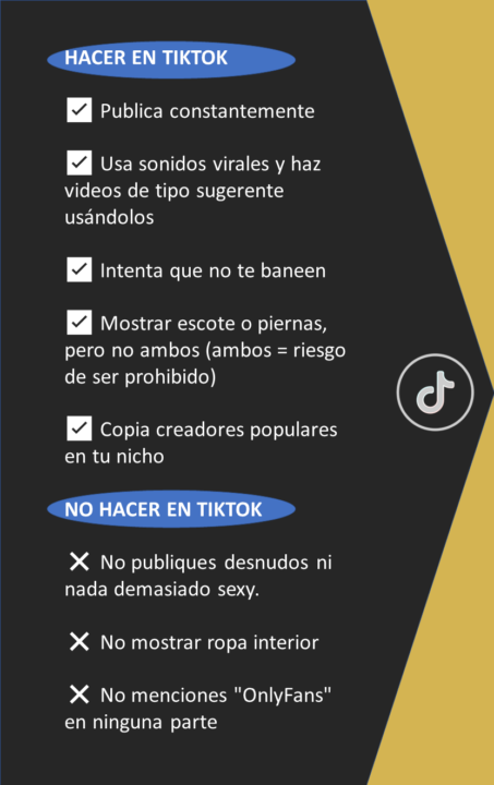 Consejos para tiktok