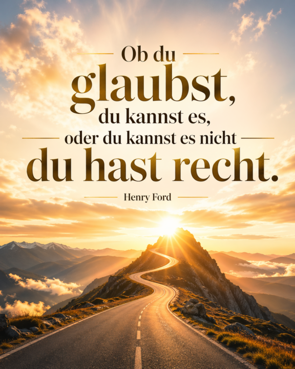 Was du glaubst beeinflusst deine Ergebnisse