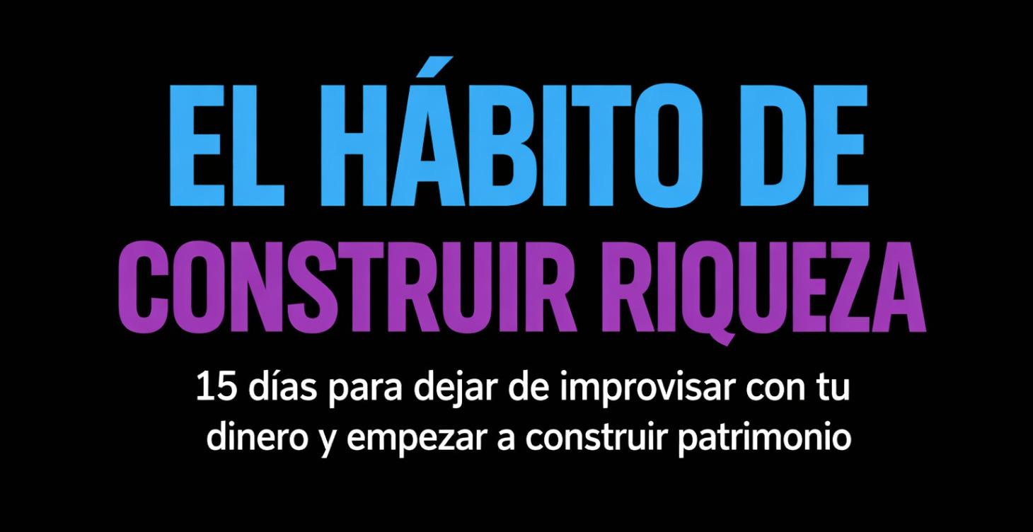 EL HÁBITO DE  CONSTRUIR RIQUEZA
