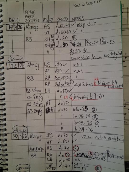 Practice notes