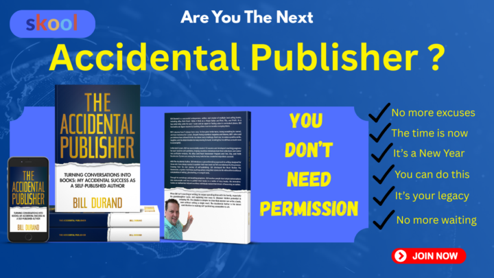 Are you the next Accidental Publisher