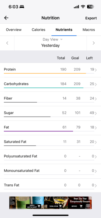 Day 2 - Protein Tracking Challenge! 🔥 