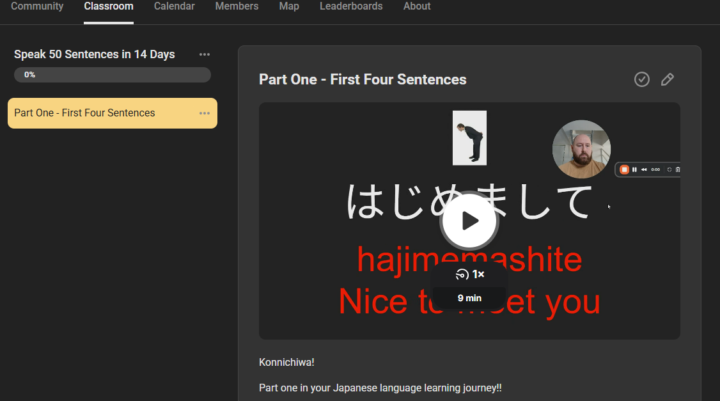Your First 50 Japanese Sentences Part One