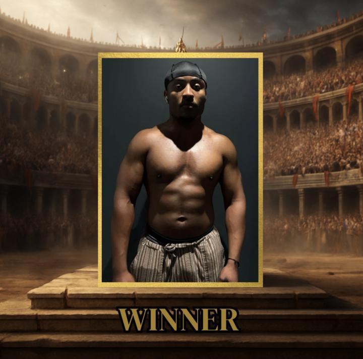 FIRST EVER COLOSSEUMWINNER 