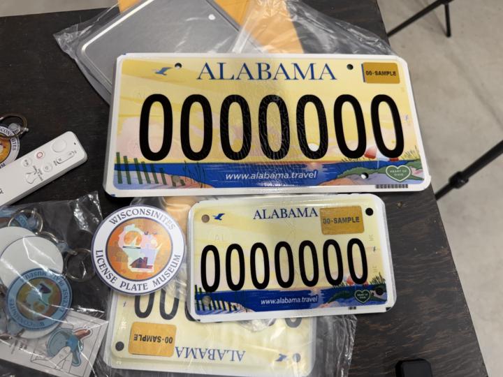 Did Alabama get a new base license plate?