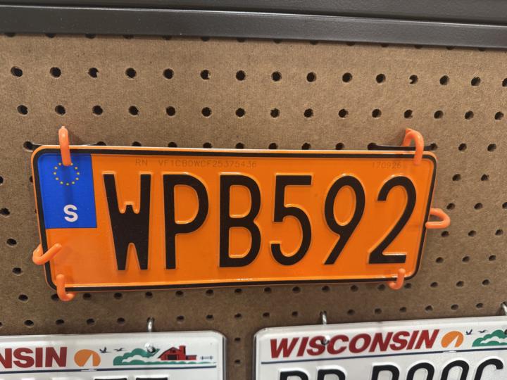 What is your oddest non-USA plate? 