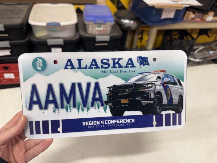 Show off your AAMVA plates