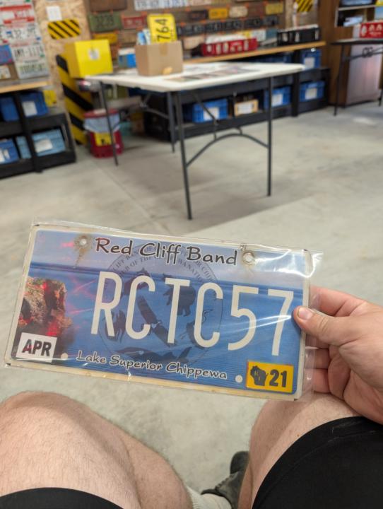 License plate meet finds 