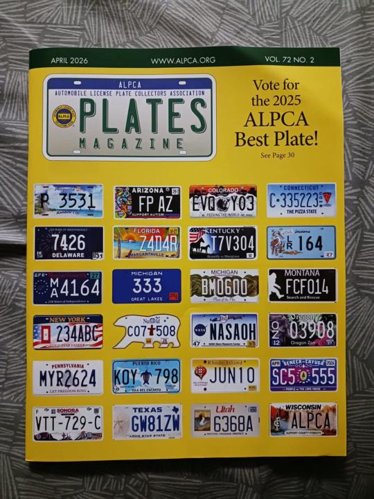 Plate of the year