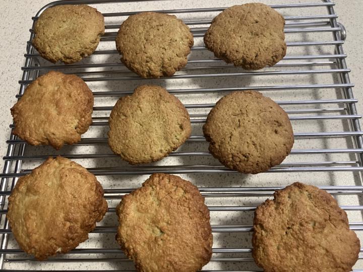 Biscuits from leftover soy bean pulp