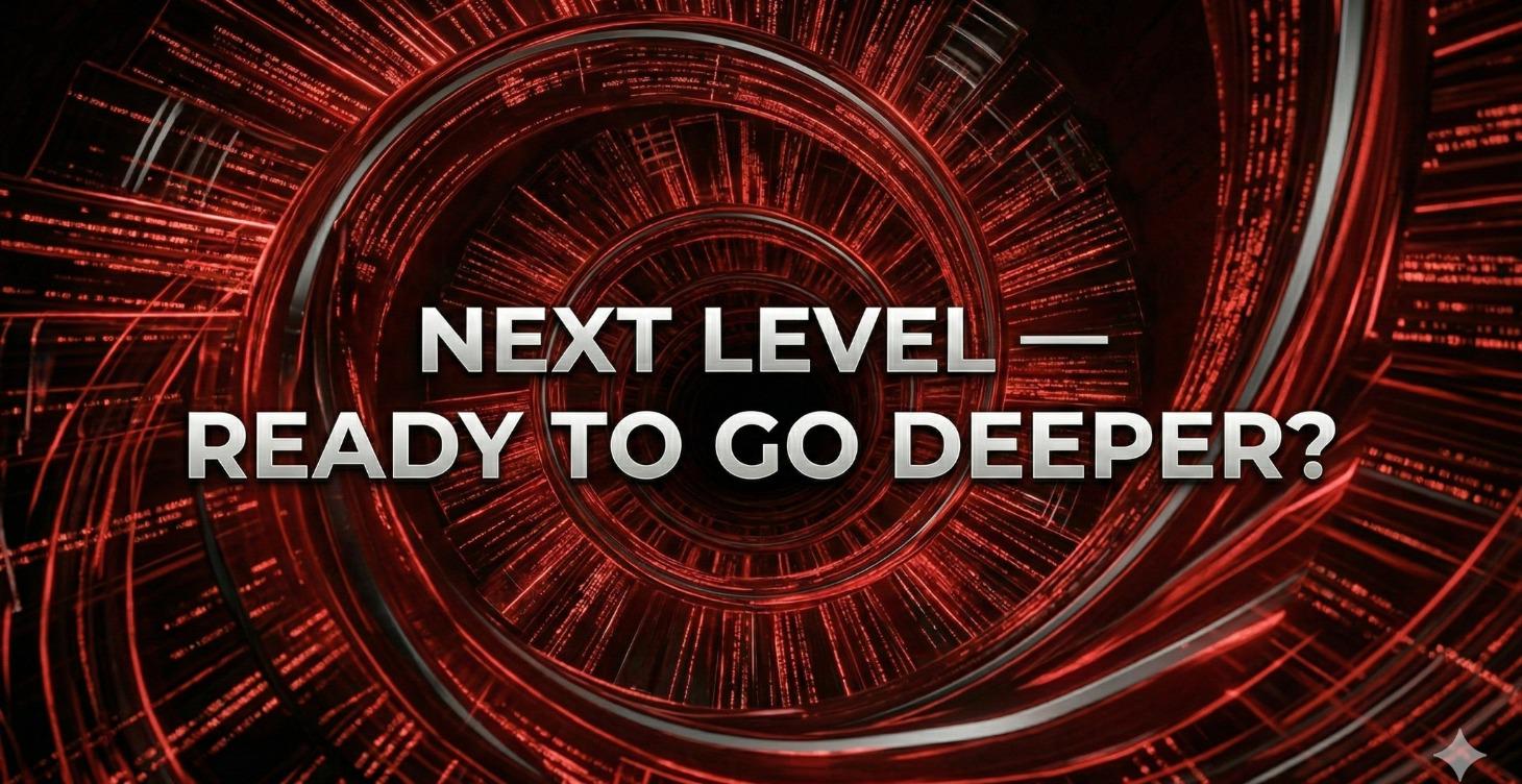 NEXT LEVEL — READY TO GO DEEPER?