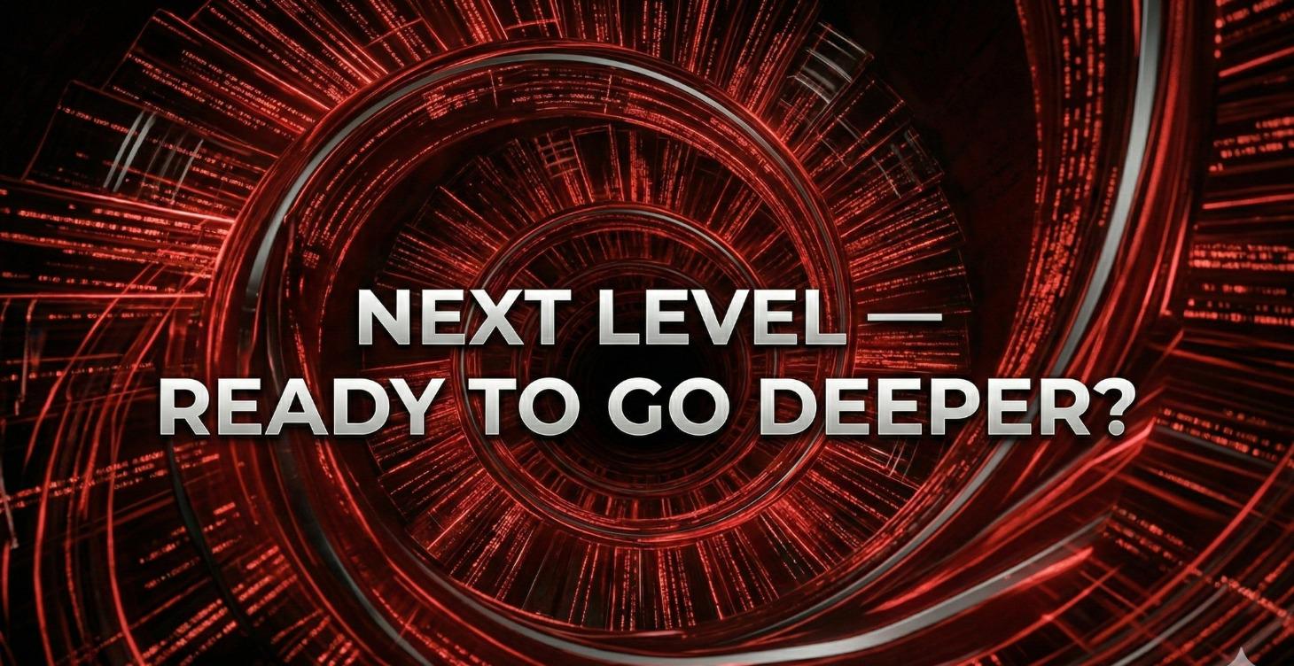 NEXT LEVEL — READY TO GO DEEPER?
