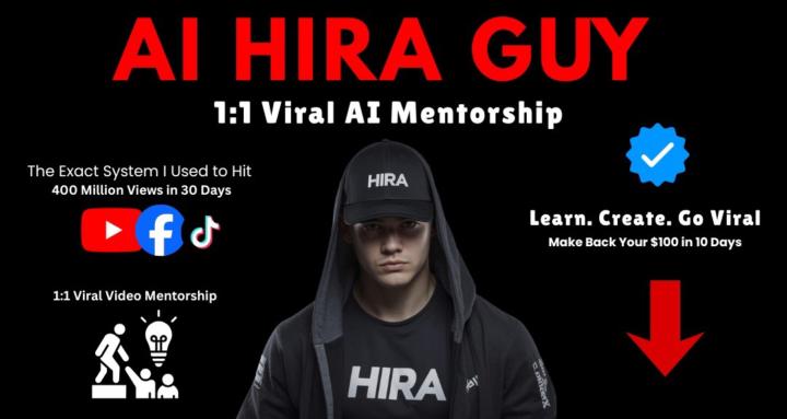 1:1 Mentorship (Ai Hira Guy)