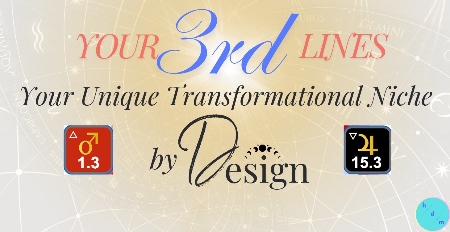 3rd Lines: Your Transformational Niche