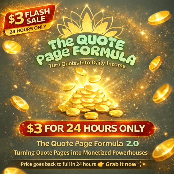 🚨 24 HOURS ONLY — $3 (WAS $27) 🚨