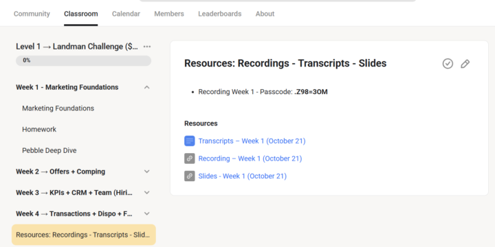 🚀 Full Landman Challenge Video Now LIVE Inside Classroom!