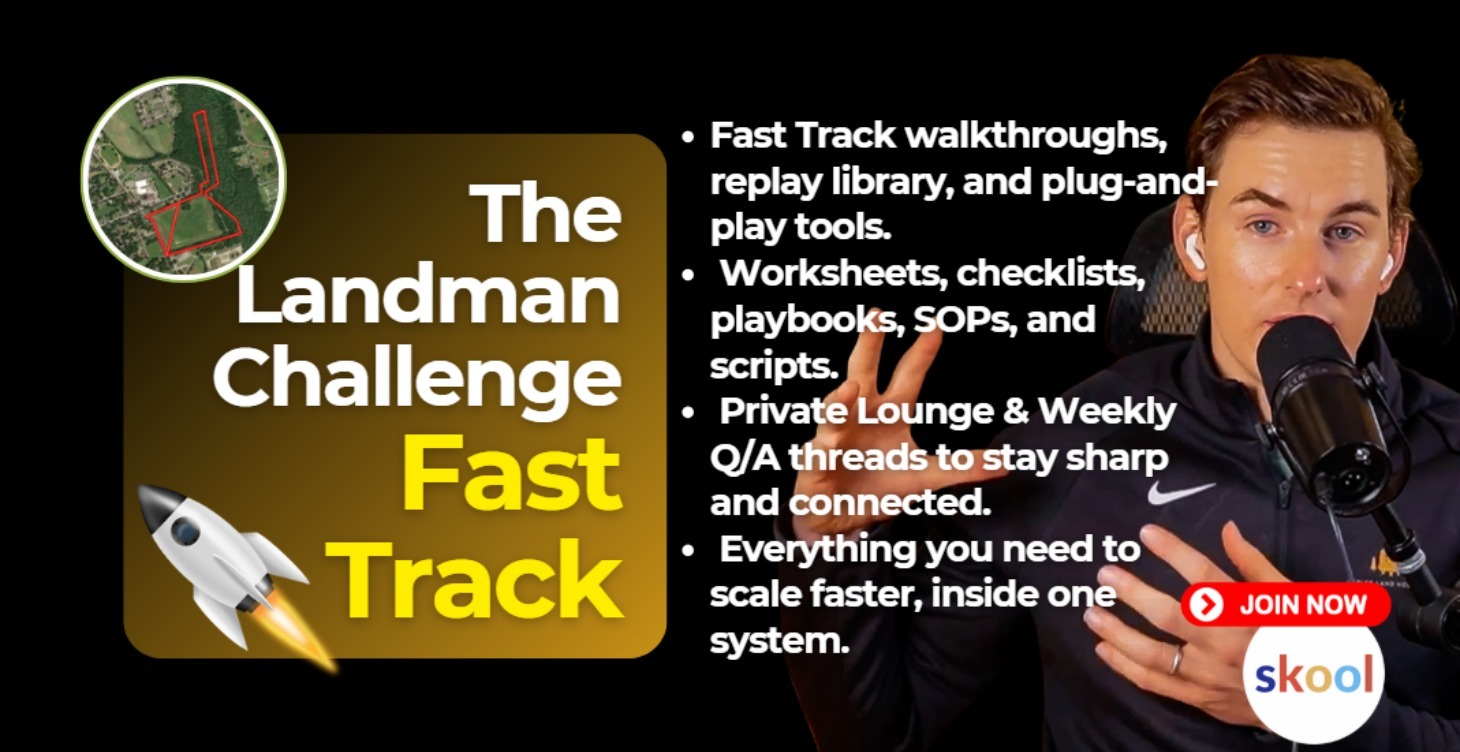 Level 2 → Landman Challenge Fast Track ($997)
