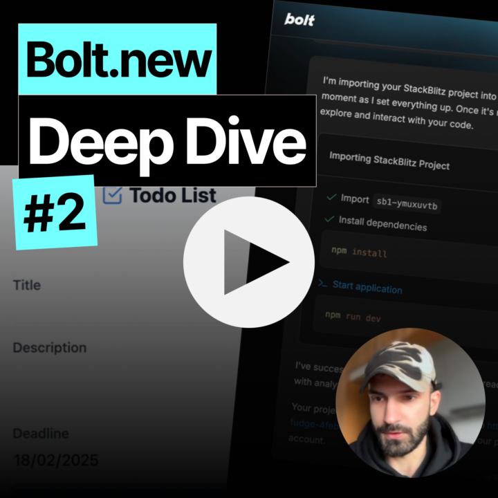 🚀 Elevate Your App: Dive into Bolt.New Part 2 Now Live!