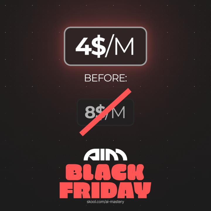 🚨 Black Friday is Here – Special Offers for AI Mastery Members!
