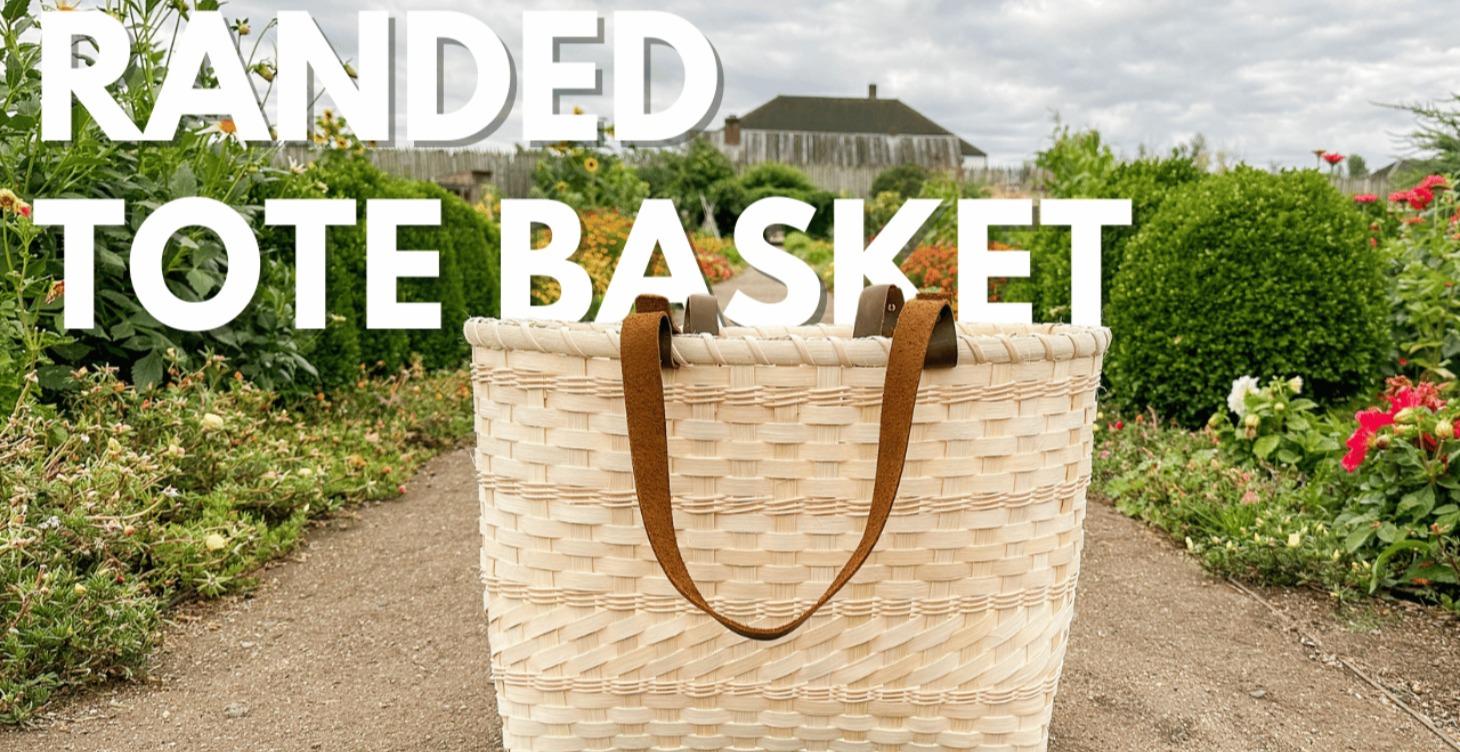 Randed Tote Basket
