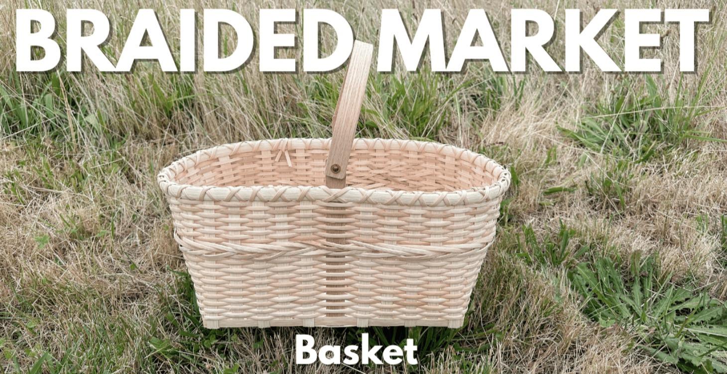 Braided Market Basket (Swing-Handle)