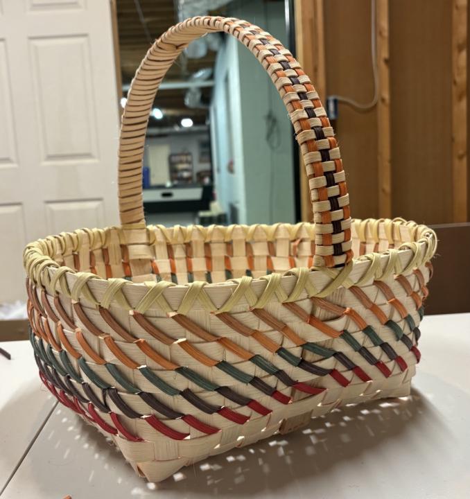 Basketry Progress (A “Note to Self”) 