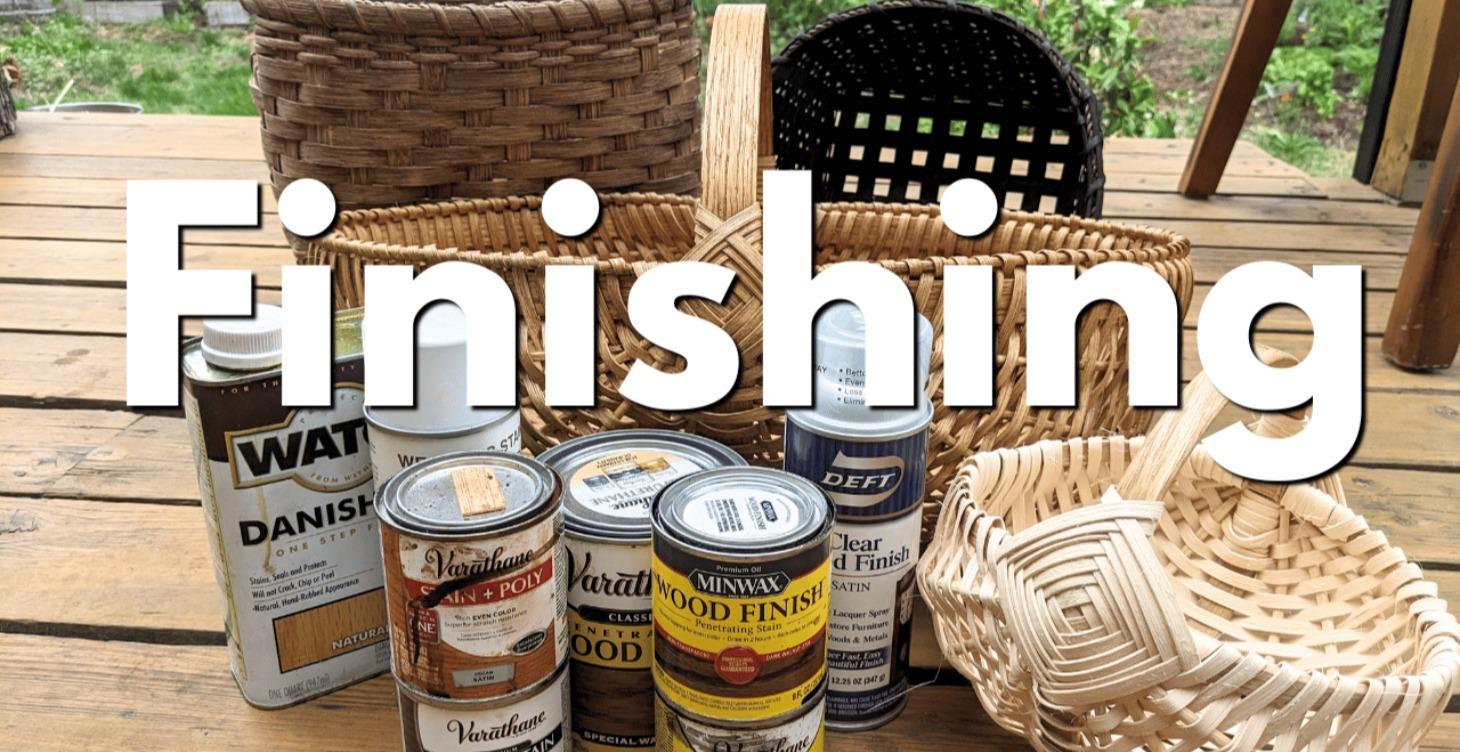 Finishing Handwoven Baskets