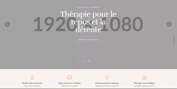 Développement du site internet