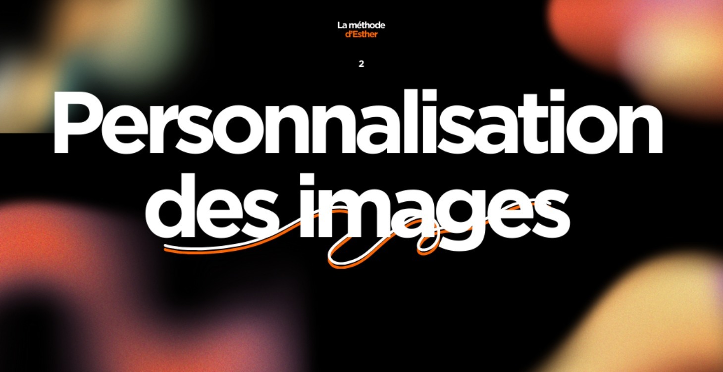 Modification des images
