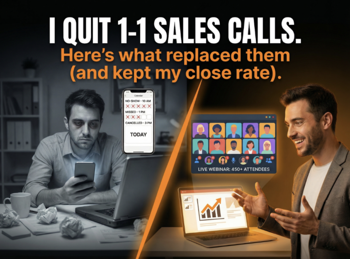 4 Keys to Replace Your Call Funnel With a High-Converting Masterclass