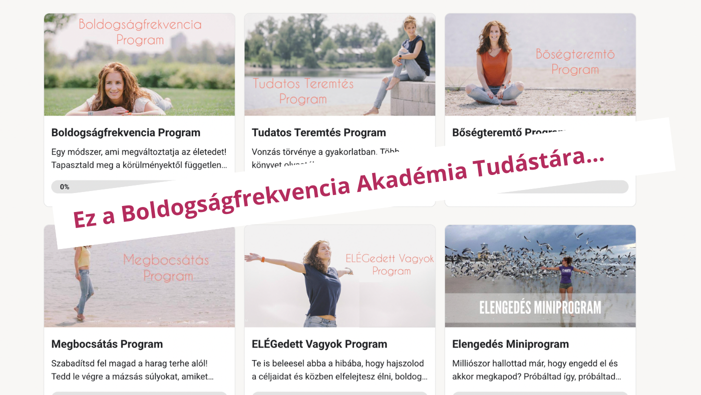 Boldogságfrekvencia Akadémia