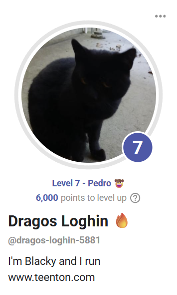 Dragos is at Level 7 !!!! 🤠